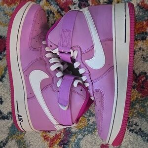 Pink Nike Air Force 1 High Top
